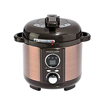 【中古】 LIVCETRA (リブセトラ) 電気圧力鍋 【 LPC-T12 T 】 ブラウン