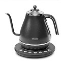 【中古】 デロンギ DeLonghi 電気ケトル アイコナ カフェ グレー 温度設定機能 保温機能付き 1.0L ?KBOE1230J-GY