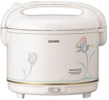 【中古】 象印 電子ジャー 保温専用 しあわせ 1升用 TYAK-C18-FC ホワイトバレリーナ