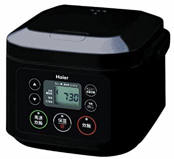 【中古】 Haier ハイアール 3合炊きマイコンジャー炊飯器ブラック JJ-M30A (K)