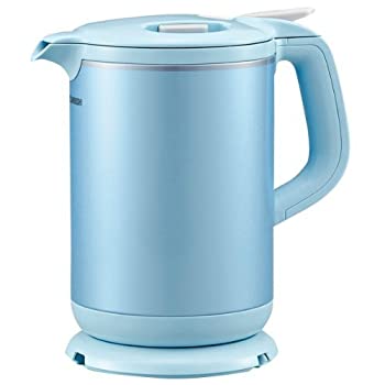 【中古】 象印 電気ケトル (1．0L) 1時間あったか保温 アクアブルー CK-FM10E9-AB