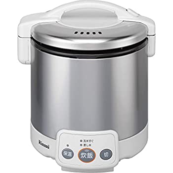 【中古】 リンナイ こがまる ジャー付きガス炊飯器 5合炊き・ホワイト・プロパンガスLPG用 RR-050VM (W) LP