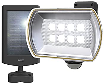 【中古】 ムサシ RITEX フリーアーム式LEDセンサーライト (8Wワイド) ソーラー式 防雨型 S-80L 【中古】 ムサシ RITEX フリーアーム式LEDセンサーライト (8Wワイド) ソーラー式 防雨型 S-80L