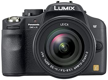 【中古】 パナソニック デジタル一眼レフカメラ DMC-L10 レンズキット ブラックDMC-L10K-K
