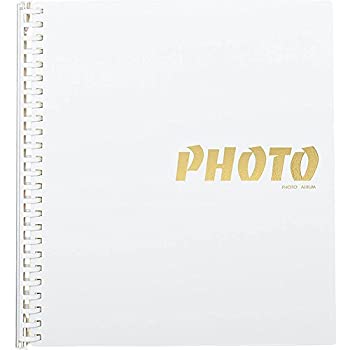 【中古】 コクヨ アルバム フォトアルバム 四ツ切 クリーム台紙 22枚 白 ア-24W