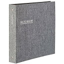 【中古】 SEKISEI アルバム ポケット ハーパーハウス フォトバインダー L600枚収容 L 300枚以上 グレー XP-3236