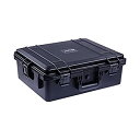 【中古】 Lykus HC-4620 防水ハードケース 格子状カットスポンジが内蔵 内寸:46x36x18cm カメラ プロジェクター ドローン ラップトップな...