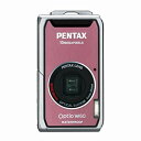 【中古】 PENTAX デジタルカメラ OPTIO (オプティオ) W60 コーラルピンク 1000万画素 光学5倍ズーム OPTIOW60P