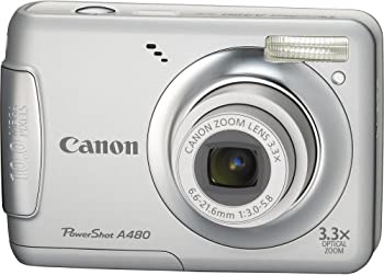 【中古】 Canon キャノン デジタルカメラ PowerShot (パワーショット) A480 シルバー PSA480 (SL)