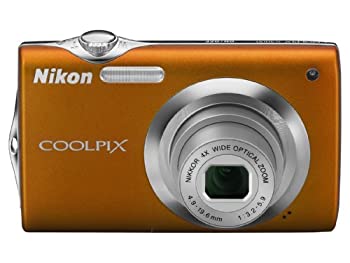 【中古】 Nikon ニコン デジタルカメラ COOLPIX (クールピクス) S3000 ファインオレンジ S3000OR