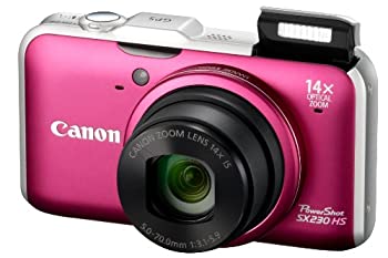 【中古】 Canon キャノン デジタルカメラ PowerShot SX230 HS レッド PSSX230HS (RE)