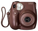 【中古】 FUJIFILM 富士フイルム インスタントカメラ チェキ instax mini 7S チョコ INS MINI 7S CH K