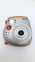 【中古】 インスタントカメラ instax mini 20 チェキ (チェキオレンジ)(2)