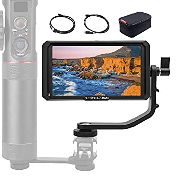 【中古】 Feelworld カメラ用液晶モニター Master MA5 5インチIPS 超薄型 1920x1080 HDオンカメラビデオモニター 液晶フィールドモニター 4K HDMI信号入力