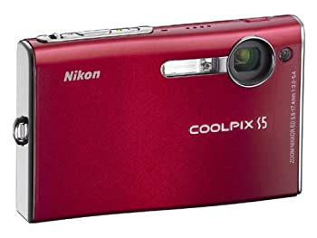 【中古】 Nikon ニコン デジタルカメラ COOLPIX S5 レッド COOLPIXS5R