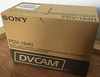 【中古】 SONY ソニー DVCAM テープ 184分 メモリーなし 10本セット[PDV-184N]