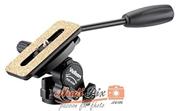 【中古】 Velbon ビデオ雲台プレート付き FHD-41QN アルミ製 470041