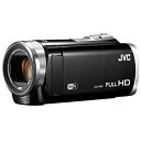 【中古】 JVC KENWOOD ビデオカメラ EVERIO GZ-EX370 内蔵メモリー32GB クリアブラック GZ-EX370-B