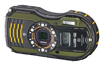 【中古】 Optio WG-3 GPS Kit Green