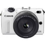【中古】 Canon キャノン ミラーレス一眼カメラ EOS M2 (ホワイト) EOSM2WH-WLK ボディのみ