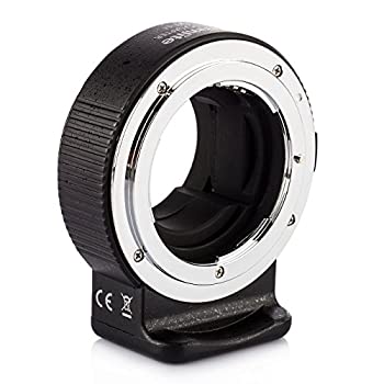 【中古】 Commlite レンズマウントアダプター CM-ENF-E1 (ニコンFマウントレンズ → ソニーEマウント変換) 電子接点付き