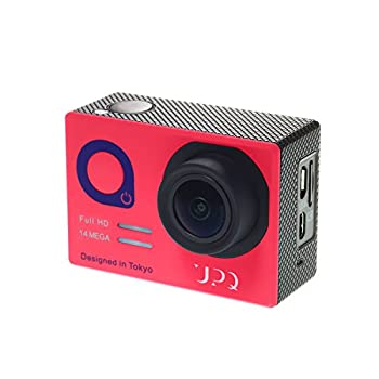 楽天AJIMURA-SHOP【中古】 UPQ アクションスポーツカメラ Q-camera ACX1 NR ネイビー アンド レッド