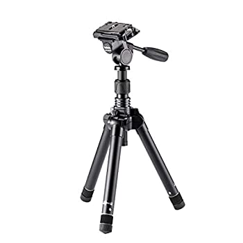 【中古】 Velbon トラベル三脚 ULTREK UT-55 II 6段 ウルトラロック 脚径27mm 中型 3Way雲台 ワンスト..