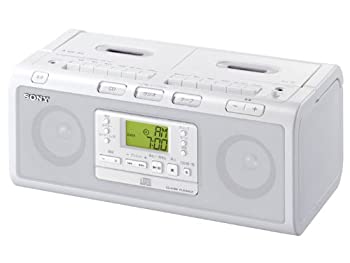 【中古】 SONY CDラジカセ W78 ホワイト CFD-W78 W