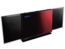 【中古】 Panasonic パナソニック コンパクトステレオシステム D-dock レッド SC-HC57-R