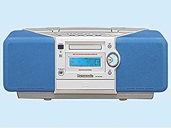 【中古】 Panasonic パナソニック RX-MDX50-A (ブルー) パーソナルMDシステム (CD MDデッキ) (ラジカセ形状タイプ) MDLP非対応