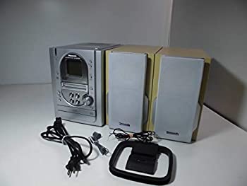 【中古】 Panasonic パナソニック SC-PM27MD-S シルバー ミニコンポ (CD MDコンポ) (本体SA-PM27MDとスピーカーSB-PM27MDのセット)