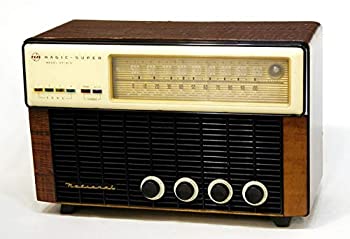 【中古】 ナショナル National 松下電器産業 CF-610 MAGIC-SUPER 真空管ラジオ MW(中波)