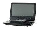 【中古】 BLUEDOT ブルードット ポータブルDVDプレーヤー 10インチ回転式モデル ブラック BDP-1030K(2)