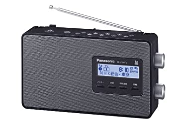 楽天AJIMURA-SHOP【中古】 パナソニック ラジオ FM AM ワンセグTV音声 ブラック RF-U100TV-K