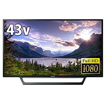 【中古】 ソニー 43V型 液晶 テレビ ブラビア フルハイビジョン 外付けHDD裏番組録画対応 KJ-43W730E