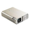 yÁz ASUS ZenBeam Go E1Z data projector 150 ANSI lumens DLP WVGA (854x480) Portable projector Gold