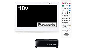 【中古】 パナソニック 10V型 ポータブル 液晶テレビ プライベート ビエラ 防水タイプ ホワイト UN-10CE9-W