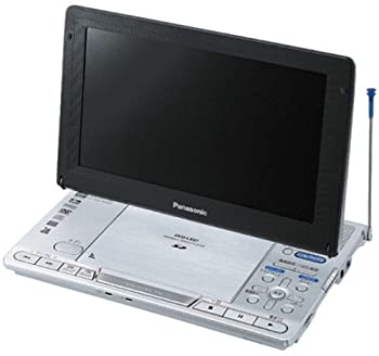 【中古】 パナソニック ポータブルDVDプレーヤー 9型ワイド液晶搭載 DVD-LX97-S