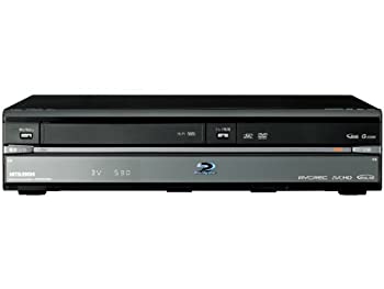 【中古】 三菱電機 320GB 2チューナー ブルーレイレコーダー VHS一体型 REAL DVR- ...