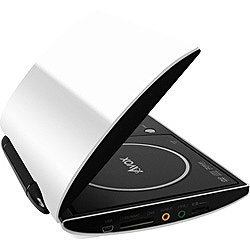 【中古】 セントレードM.E. ポータブルDVDプレーヤー 内蔵バッテリー ホワイト ADP-702AW