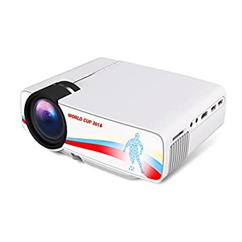 【中古】 Beamerking LED プロジェクター 小型 ホームシアター モバイル ホームプロジェクター 1080P DVD ムービープレーヤー プロジェクター ミニ HDMIケ