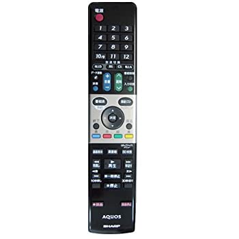 【中古】 シャープ SHARP シャープ液晶テレビ用リモコン LC-32DR3 LC-40DR3 0 ...