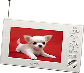 【中古】 アーウィン arwin 動画も見られるフルセグテレビ＆ラジオ マルチコンパクトプレーヤー ATR-100F