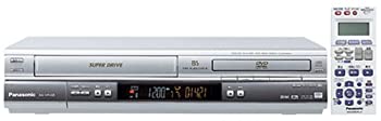 【中古】 パナソニック DVDプレーヤー VHSビデオ一体型 NV-VP41B-S