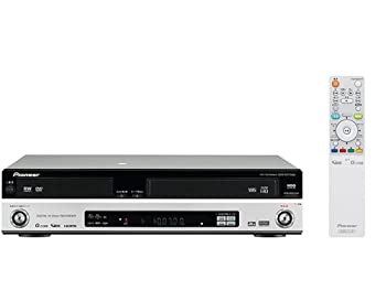 【中古】 Pioneer パイオニア スグレコ VHS一体型レコーダー 地上 BS 110度CSデジタルハイビジョンチューナー内蔵 250GB DVR-RT700D