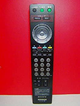 【中古】 SONY テレビ HDDリモコン RM-JB001