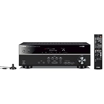 【中古】 YAMAHA 5.1ch AVレシーバー RX-V375 (B) ブラック RX-V375B