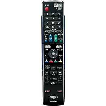 【中古】 シャープ BDレコーダー（AQUOS) 純正リモコンGA688WJPA(0046380203)