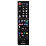 【中古】 シャープ[SHARP] シャープ液晶テレビ用リモコン ブラック系 （LC-24K30-B LC-22K30-B LC-19K30-B） 【0106380482】