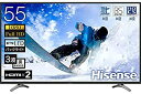 【中古】 ハイセンス Hisense 55V型 液晶 テレビ 55K30 フルハイビジョン 外付けHDD裏番組録画対応 メーカー 2018年モデル